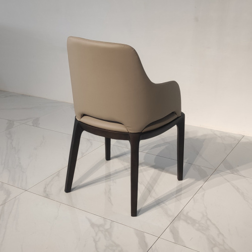 Modern Dining Chair A Leather Dining chair furniture with novel design Manufactory
