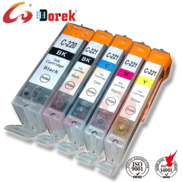 ink cartridge for Canon PGI-220 CLI-221 ink cartridge for canon mp630 MX860 MX870 MP550 MP560