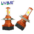 Orange Motorcycle Led Headlight Bulb For Motorbike