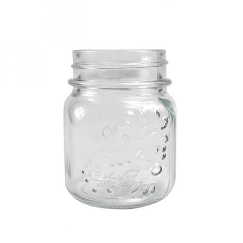 Cylinder Wide mouth glass canning mason jars