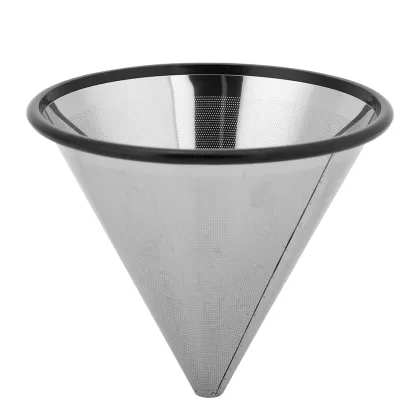 304 Stainless Steel Pour Over Coffee Filter Dripper