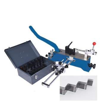 Algemene geprezen handmatige flat Diecut stalen regel die buigmachine met 40 gereedschap sterft