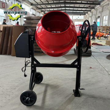 2 Wheel Electric Cement Mortar Concrete Mixer