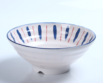 unbreakable melamine noodle bowl