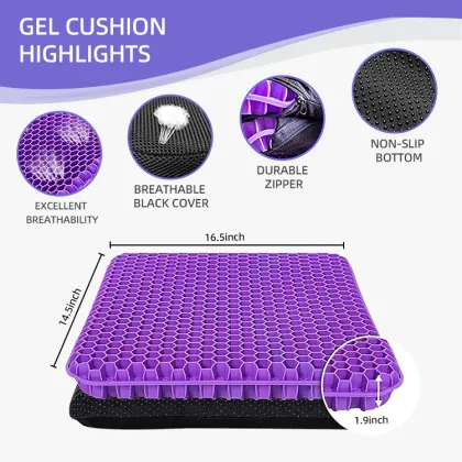 Memory foam bed path of about fifty cushions