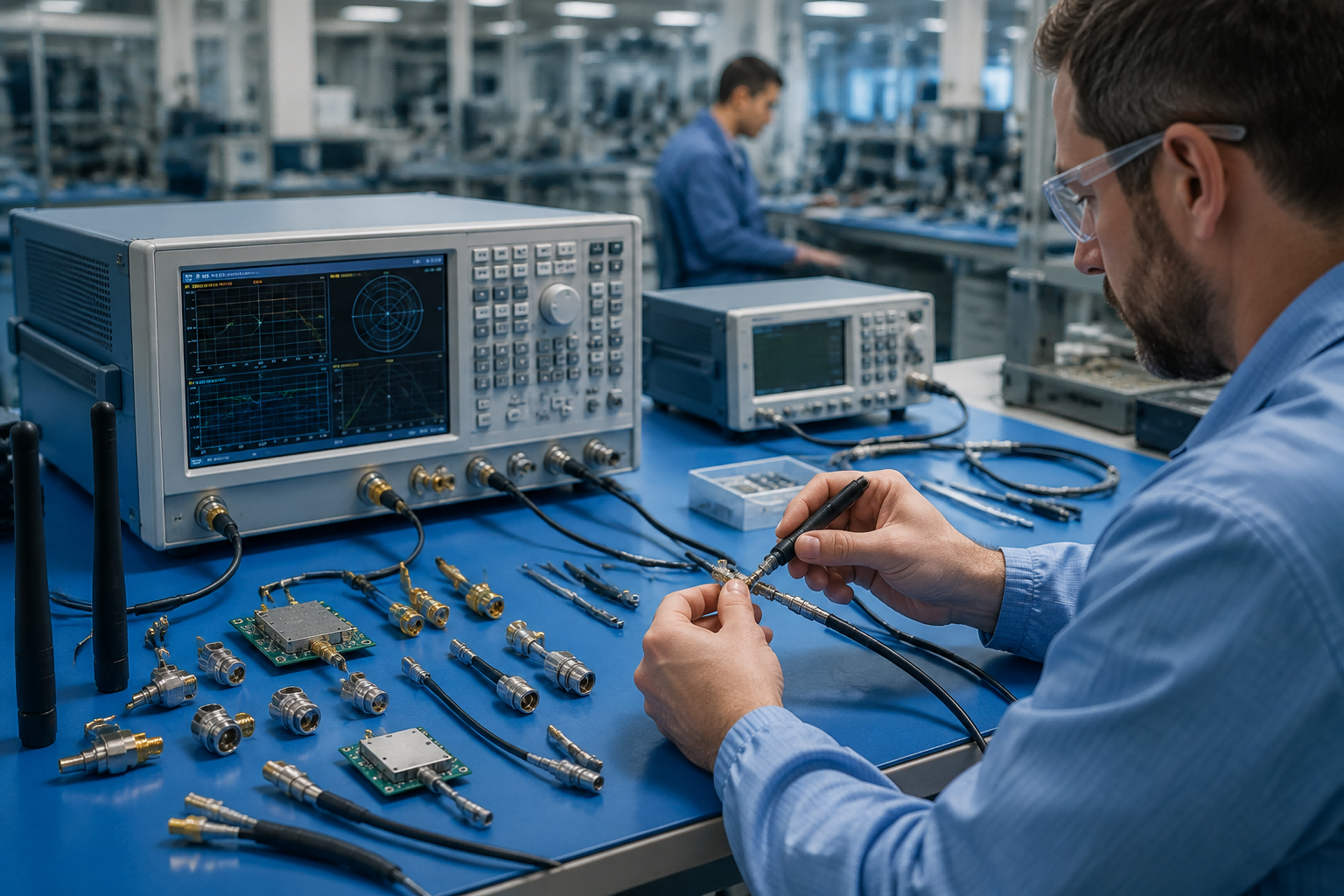 OEM RF connector manufacturer testing laboratory and engineering service