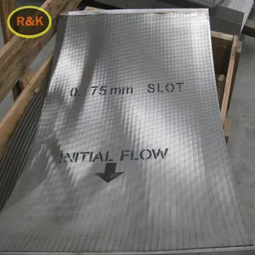 Food grade stainless steel flat wedge wire screen Tactical Waste Solutions