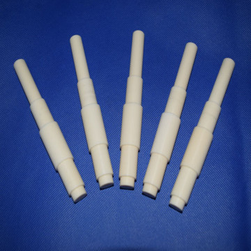 Tinggi Thermal Konduktif 99% Alumina Ceramic Shaft Rod