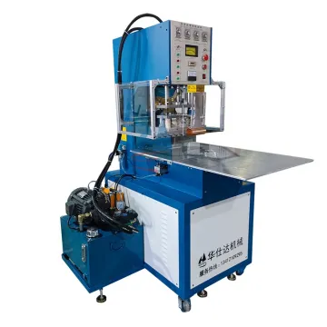 2T Hydraulic High Frequency Welding Machine for PU Leather Embossing (2 Stations)