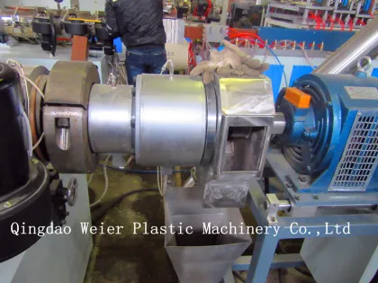 wpc ecological wood profile extruder machine
