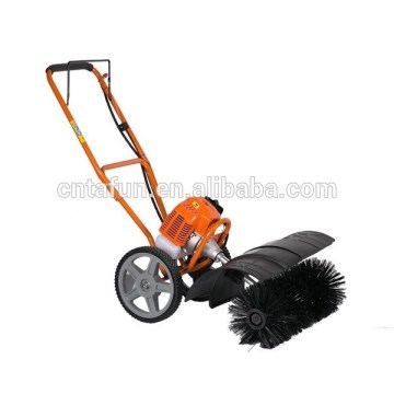 gas power road sweeper with 43cc,52cc displacement