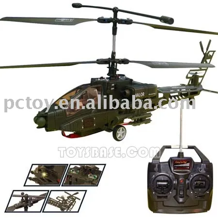 3 Channels R/C Apache Helicopter (RPH66993)