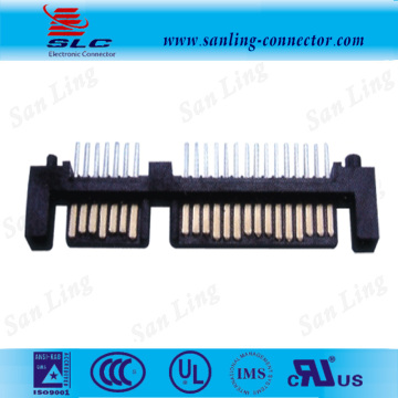 22pin sata straight dip SATA quick plug Connector electric