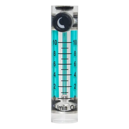 Disposable Medical Oxygen Flow Meter & Peak Flow Meter