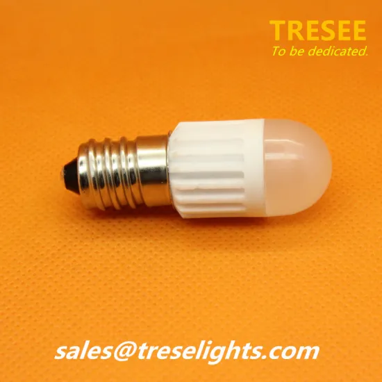 E12 LED Bulb 3W Ceramic Conductive Light Lamp 220V