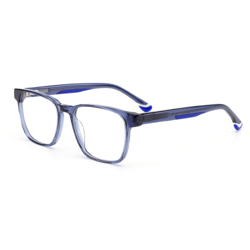 Low MOQ Transparent Square Acetate Optical Glasses
