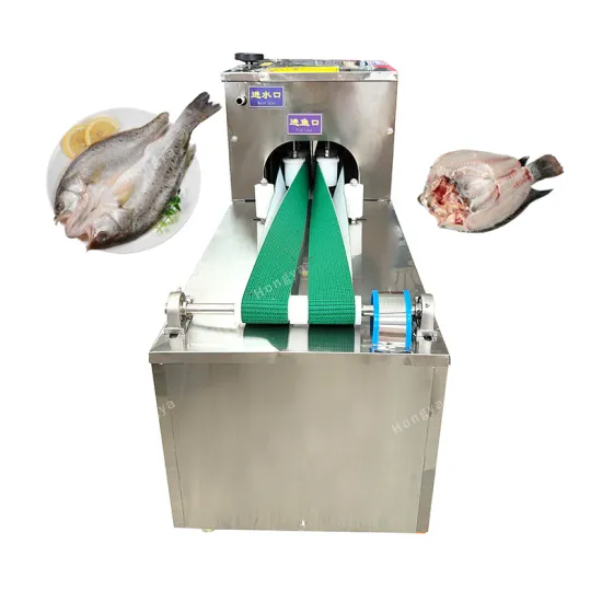 Stainless Steel Salmon Gutting and Cleaning Machine