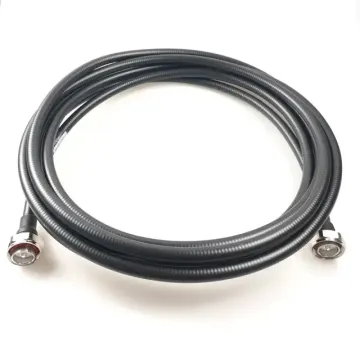 1/2 Super Flexible N Male to N Male Feeder Jumper with 7/16 Turn and Double Butted Connector