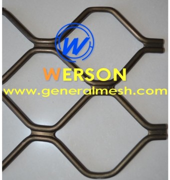 Aluminum diamond grille,aperture: 60mm