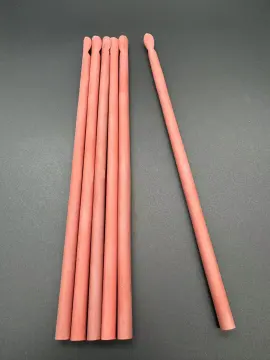 Fully degradable cola red spoon straw