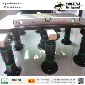 Taurus Floor Support Adjustable Plastic Pedestal