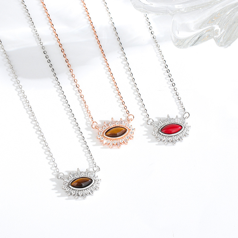 Sterling Silver Statement Necklace