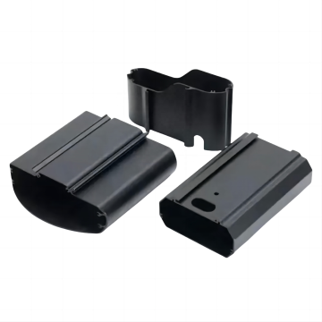 Custom Aluminum Anodized Extruded Electronic Enclosure
