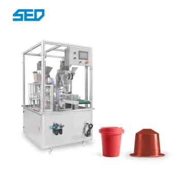 Automatic Nespresso K Cup Coffee Capsule Filling and Sealing Machine