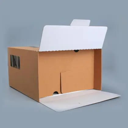 Kraft paper cake box packaging