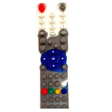 promotion gift good conductive molding silicone rubber remote control keypad