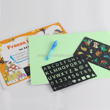 Suron Fluorescent Doodle Pads Menulis Papan Untuk Anak-Anak