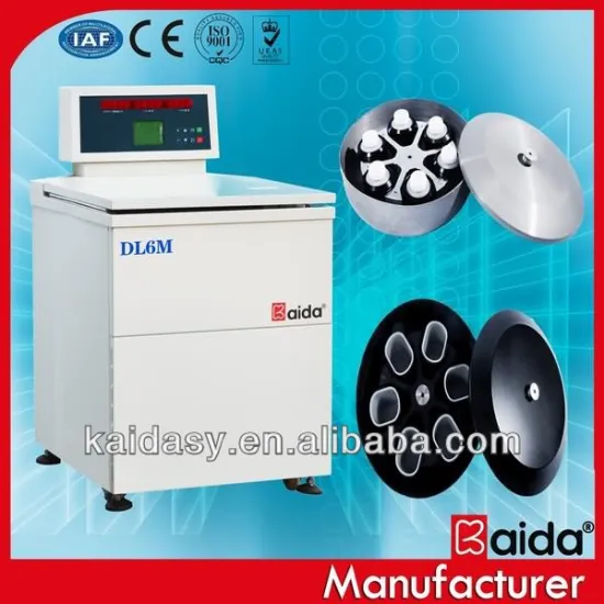 DL6M High Capacity Low speed Centrifuge Refrigerate
