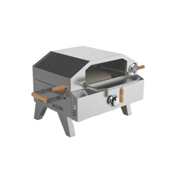 New style stainless steel outdoor kitchen OEM ODM OBM commercial wood fired pizza oven with tool