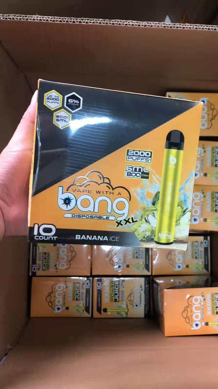 Hộp mực vape dùng một lần Hộp mực Bang xxl