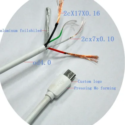 For iphone samsung smartphone 4-Feet Micro USB Charging Data Cable
