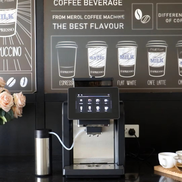 21-Kind Coffee Maker: 7-inch Touchscreen, Auto-Brewing, Large Bean Capacity