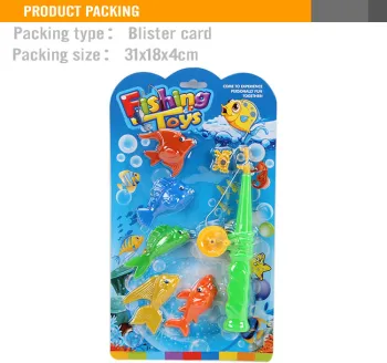 Eco-friendly Kids Magnetic Game Fishing Toy
