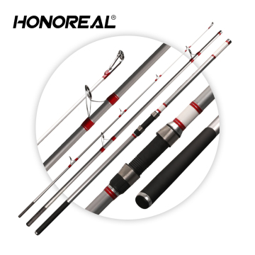 Customized 4.2M Telescopic Carbon Fiber Long Casting Surf Fishing Rod