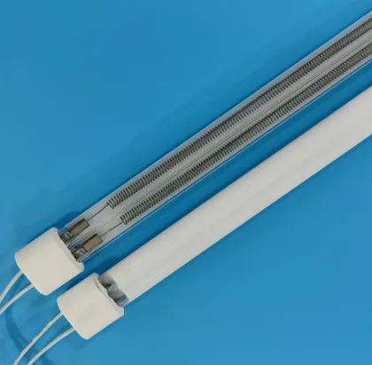 Wholesale Twin Tube Infrared Quartz Heating Halogen Lamp for Heraeus Printer