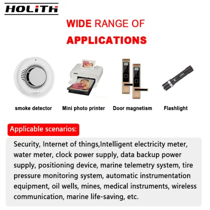 HOLITH Non rechargeable battery