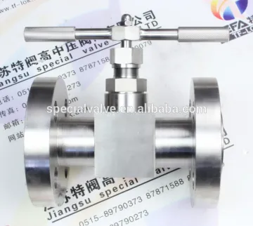 DN40 stainless steel flanged needle valve