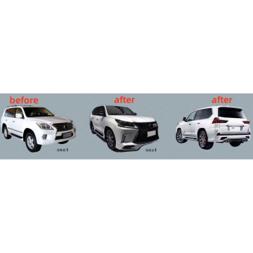 Limited Edition 2009-2015 Lexus LX570 เปลี่ยนเป็น Lexus LX570 2018 Body Kit (TRD)