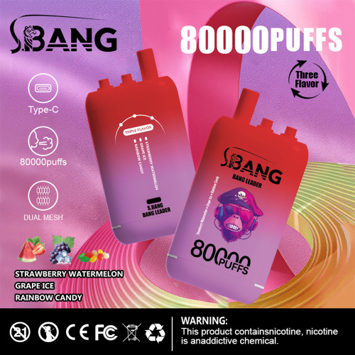 Pemimpin bang 80k Puffs di stcok Jepang