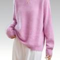 ژاکت کش باف پشمی/ترمه/آستین ابریشمی سازگار با محیط زیست زمستانی