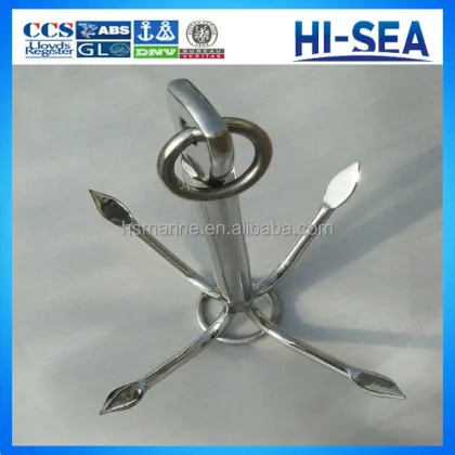 Four Claw Grapnel Anchor for Fishing Vessels