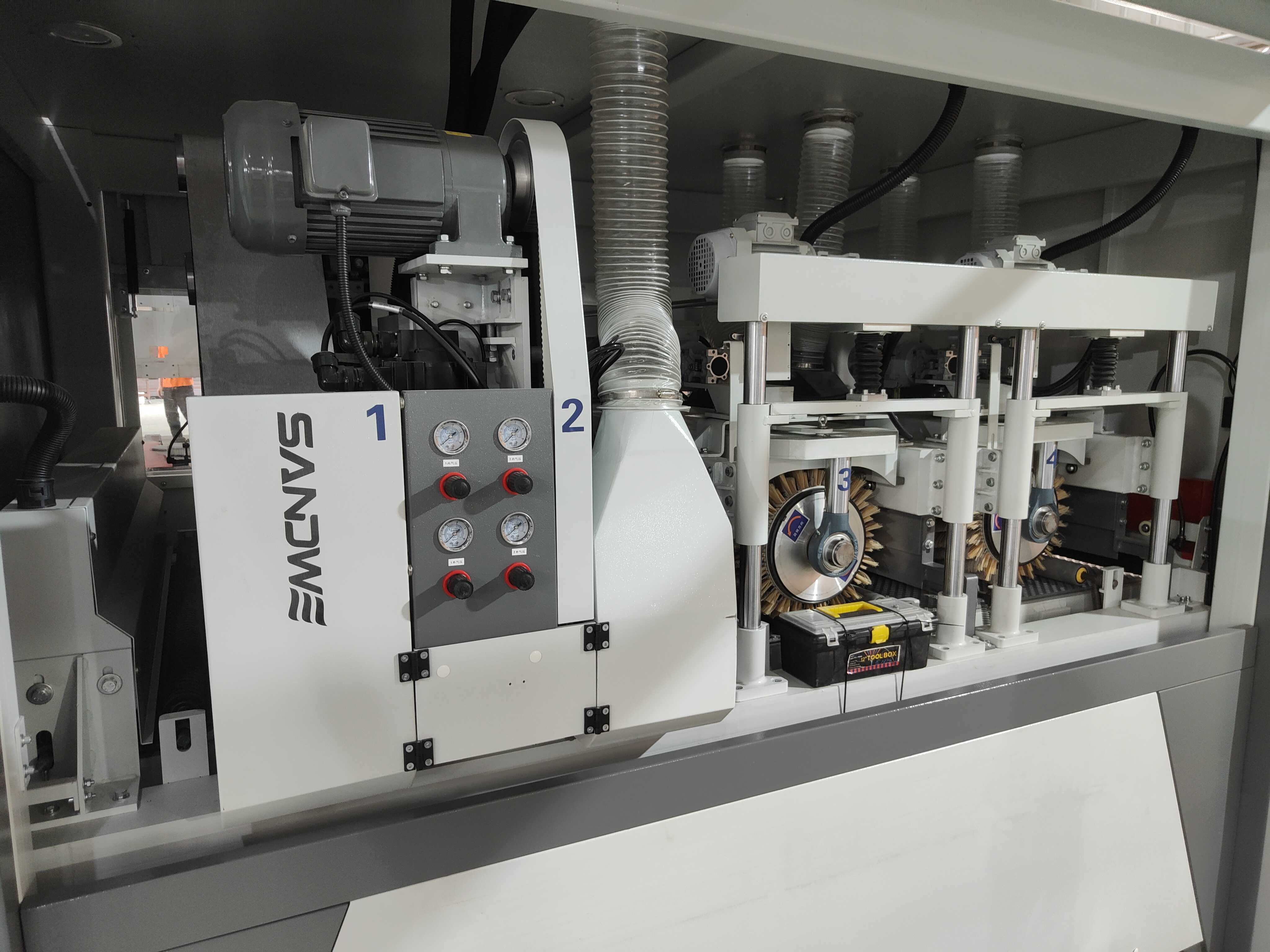 Plywood profile sander machine for wooden door cabinet