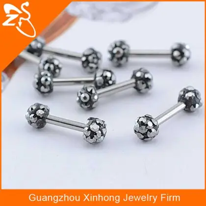 sweet fancy stud earrings Crystal stud earrings for young ladies