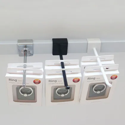 High Quality Metal Chrome Display Hooks for Garment Stores