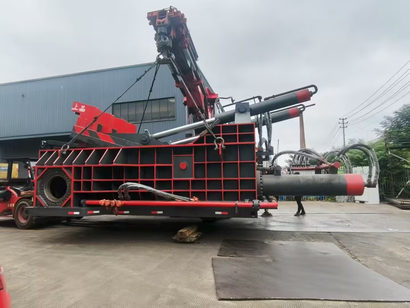 1000t hydraulic metal baler