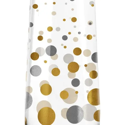 custom logo champagne flutes stemless champagne glasses set